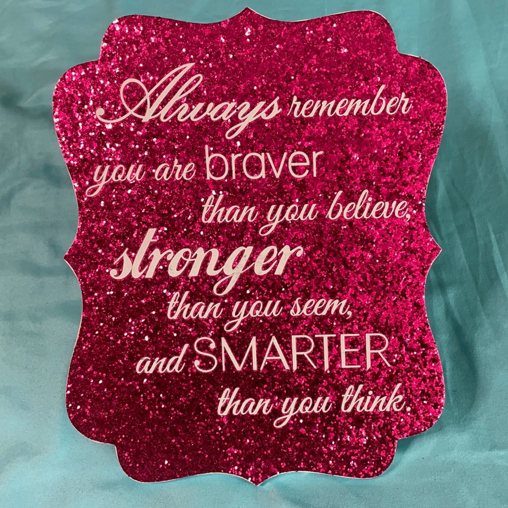 Pooh Bear Saying Wall Art